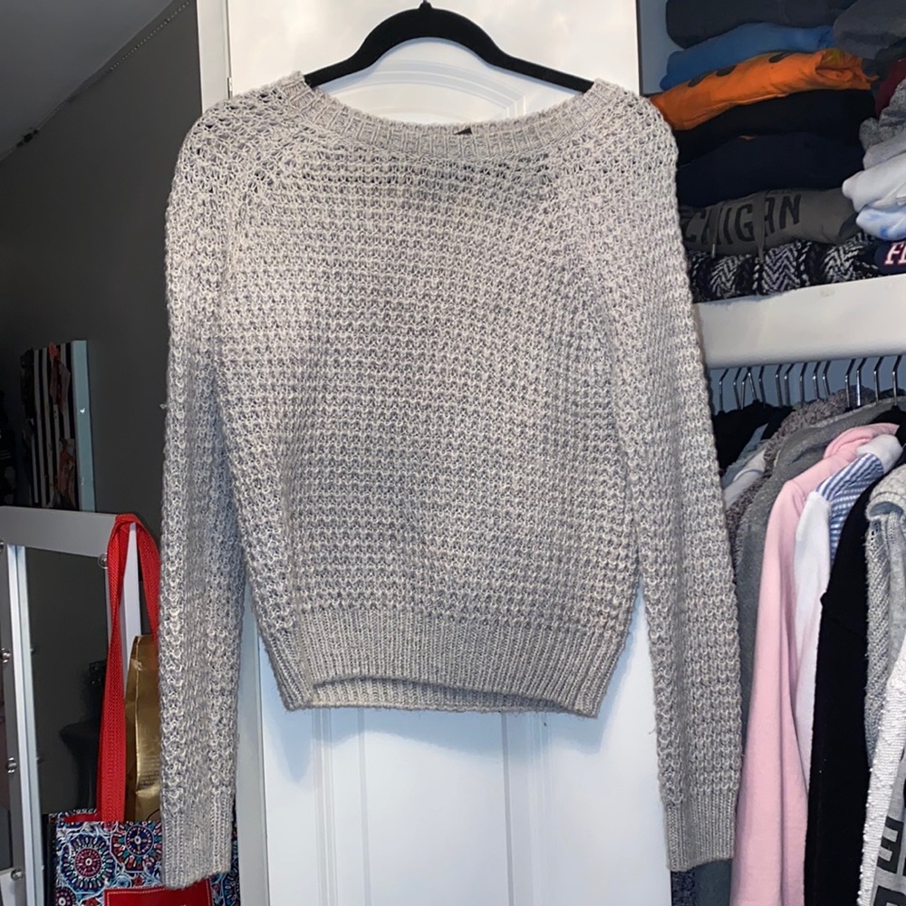 forever 21 grey sweater